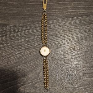 Vintage Timex Gold Tone Chain Ladies Watch
